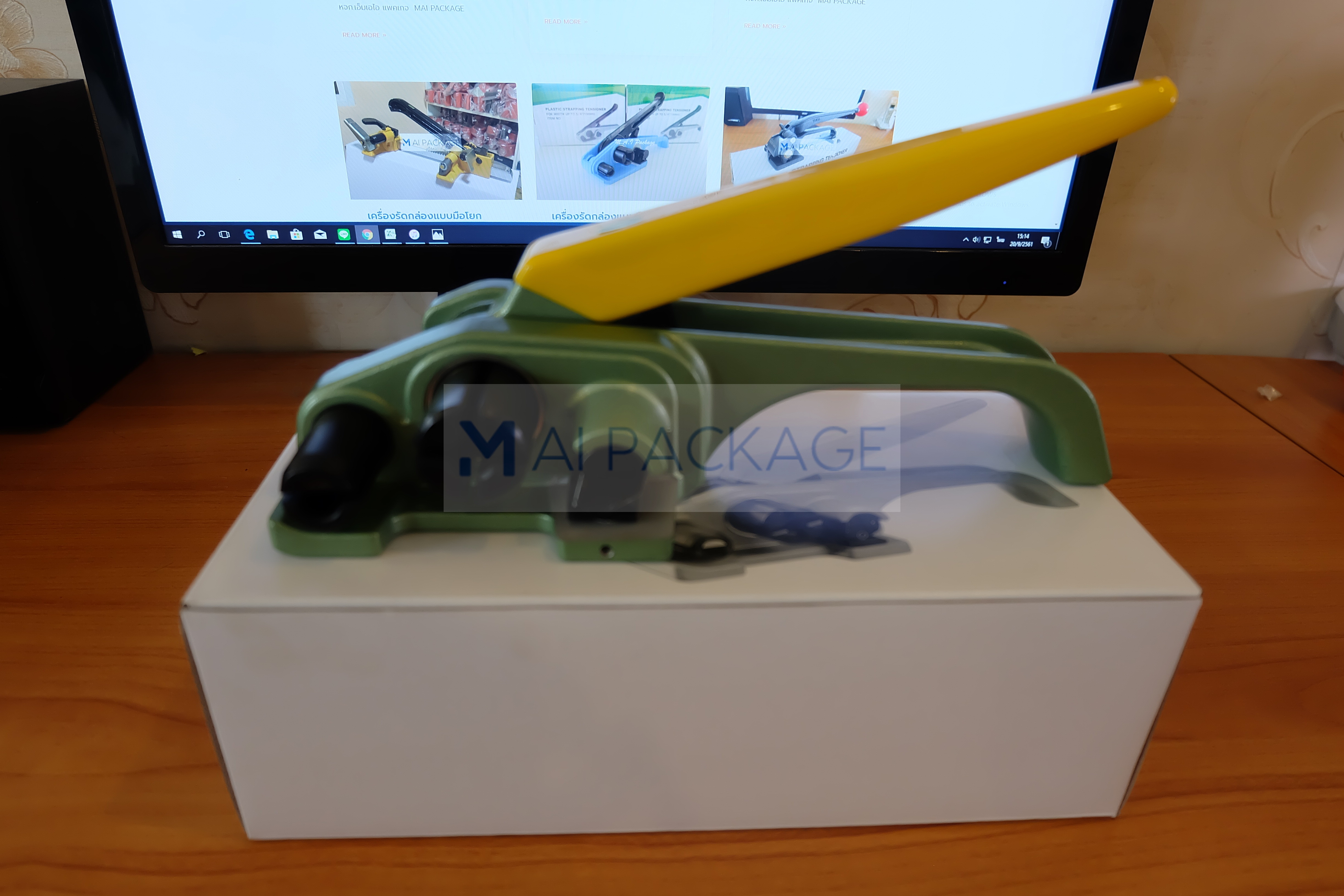 เครื่องรัดสายแบบมือถือP330,เครื่องรัดสายแบบมือโยกP330,YBICO P330