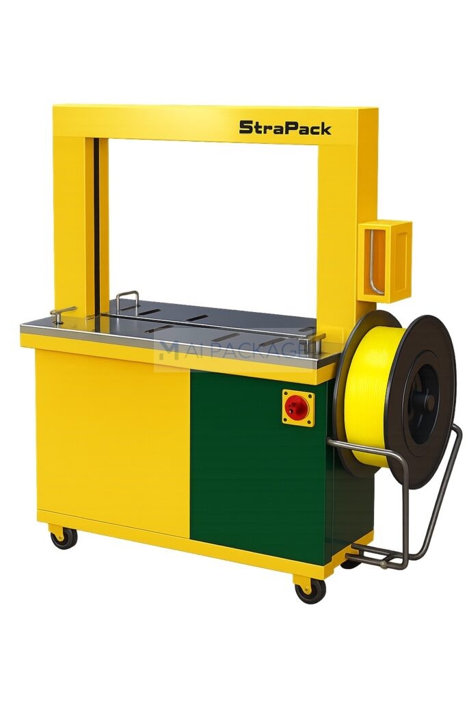 เครื่องรัดกล่องอัตโนมัติ STRAPACK RQ8,เครื่องรัดกล่องระบบออโต้