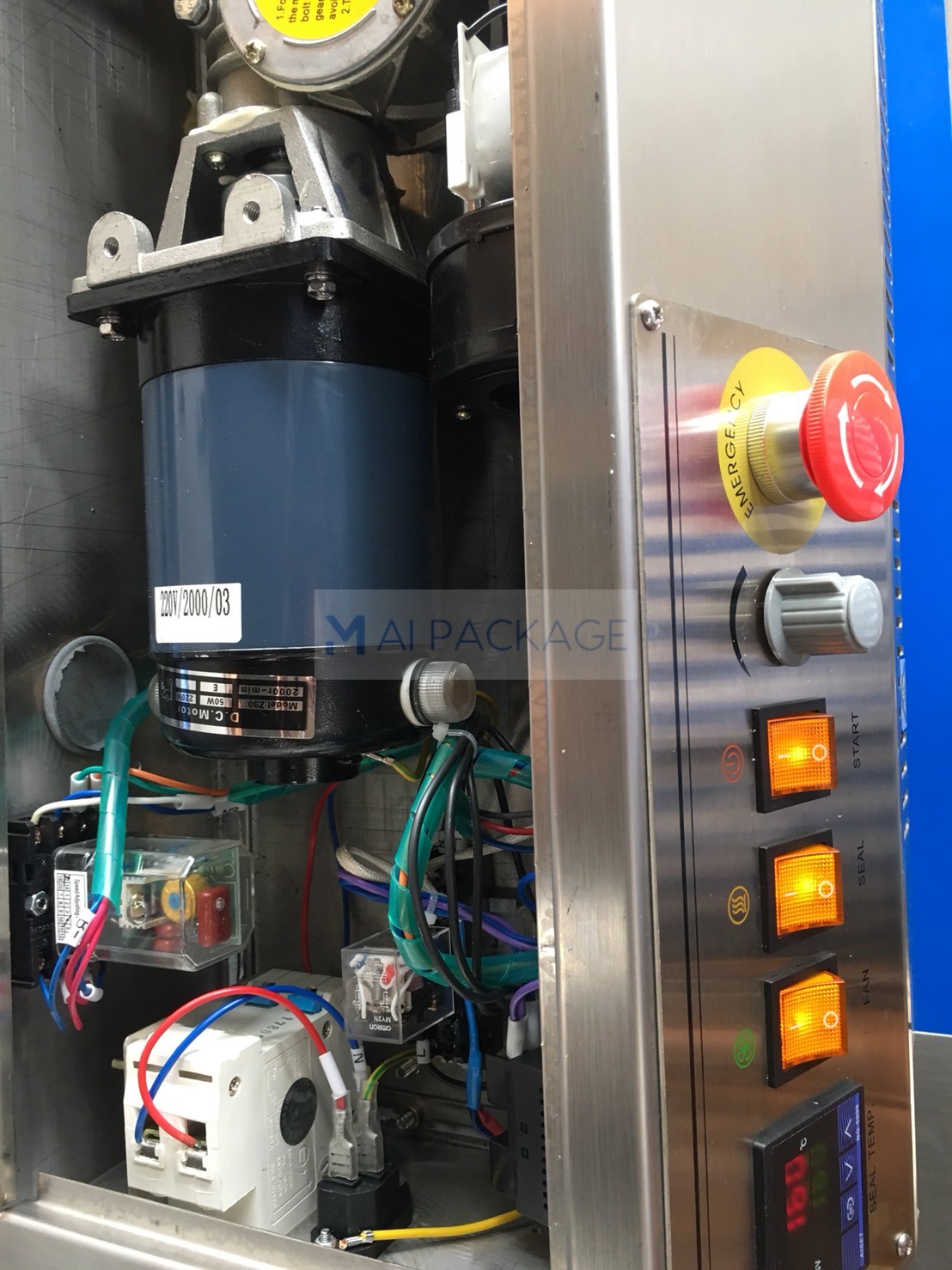เครื่องซีลปากถุง, เครื่องซีล GT-770II, GT-770II, เครื่องซีลถุงแนวตั้ง, เครื่องซีลสายพานแนวตั้ง, เครื่องซีลปากถุงแนวตั้ง, เครื่องซีลถุงต่อเนื่อง, เครื่องซีลสายพานต่อเนื่อง