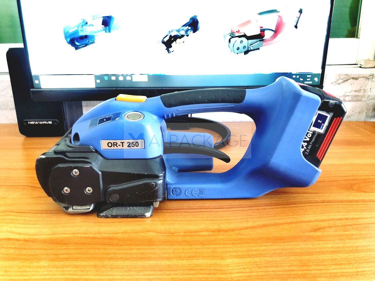 เครื่องรัดแบตเตอรี่คุณภาพดีนำเข้าจากไต้หวัน เครื่องรัดสายแบตเตอรี่  BATTERY STRAPPING HAND TOOL เครื่องรัดแบตเตอรี่รุ่นORT-250 STB-70 JDC13/16 ZAPAK ZP22  ZP93 