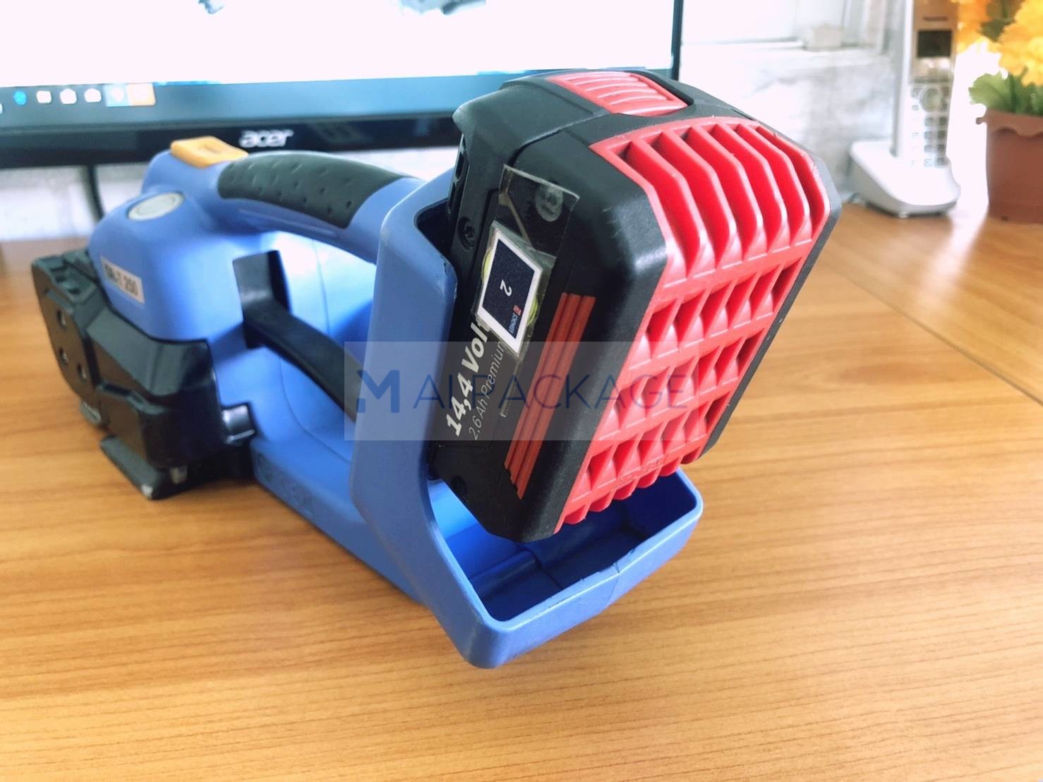 เครื่องรัดแบตเตอรี่คุณภาพดีนำเข้าจากไต้หวัน เครื่องรัดสายแบตเตอรี่  BATTERY STRAPPING HAND TOOL เครื่องรัดแบตเตอรี่รุ่นORT-250 STB-70 JDC13/16 ZAPAK ZP22  ZP93 