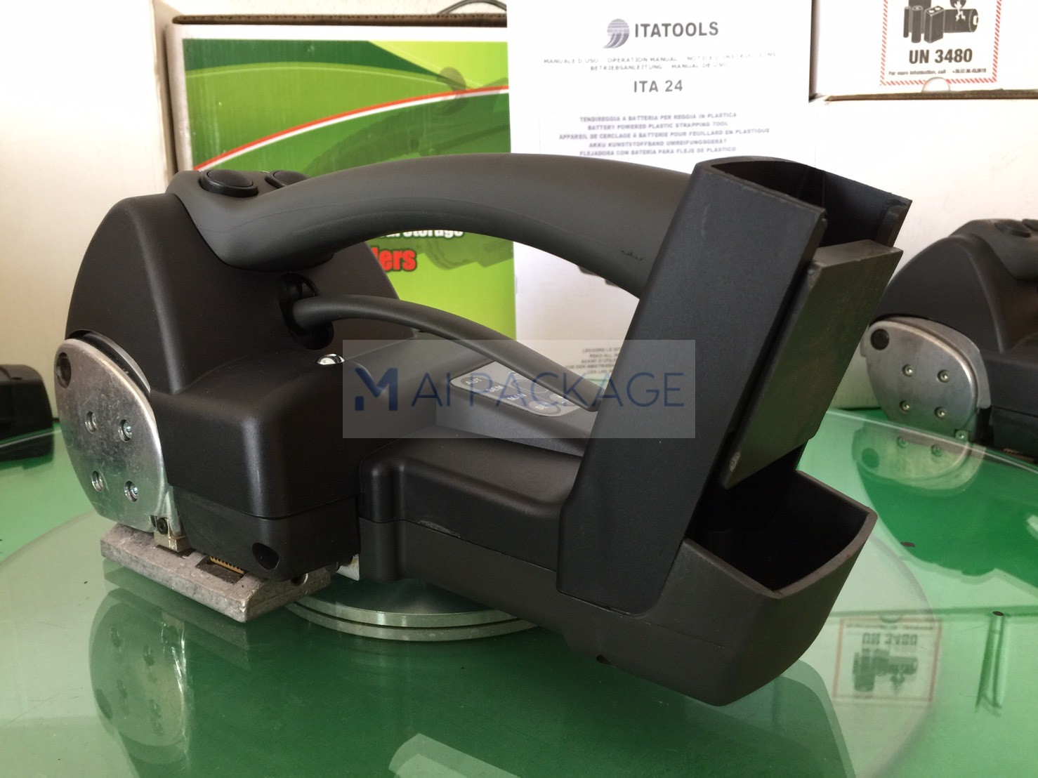 เครื่องรัดแบตเตอรี่ เครื่องรัดสายแบตเตอรี่  BATTERY STRAPPING HAND TOOL เครื่องรัดแบตเตอรี่รุ่นITA24 ZAPAK ZP22 ZP93 ORT-250 STB-70 JDC13/16 