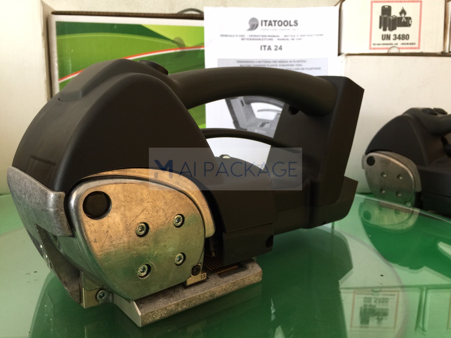 เครื่องรัดแบตเตอรี่ เครื่องรัดสายแบตเตอรี่  BATTERY STRAPPING HAND TOOL เครื่องรัดแบตเตอรี่รุ่นITA24 ZAPAK ZP22 ZP93 ORT-250 STB-70 JDC13/16 