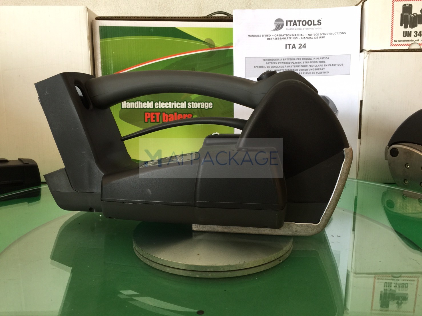 เครื่องรัดแบตเตอรี่ เครื่องรัดสายแบตเตอรี่  BATTERY STRAPPING HAND TOOL เครื่องรัดแบตเตอรี่รุ่นITA24 ZAPAK ZP22 ZP93 ORT-250 STB-70 JDC13/16 