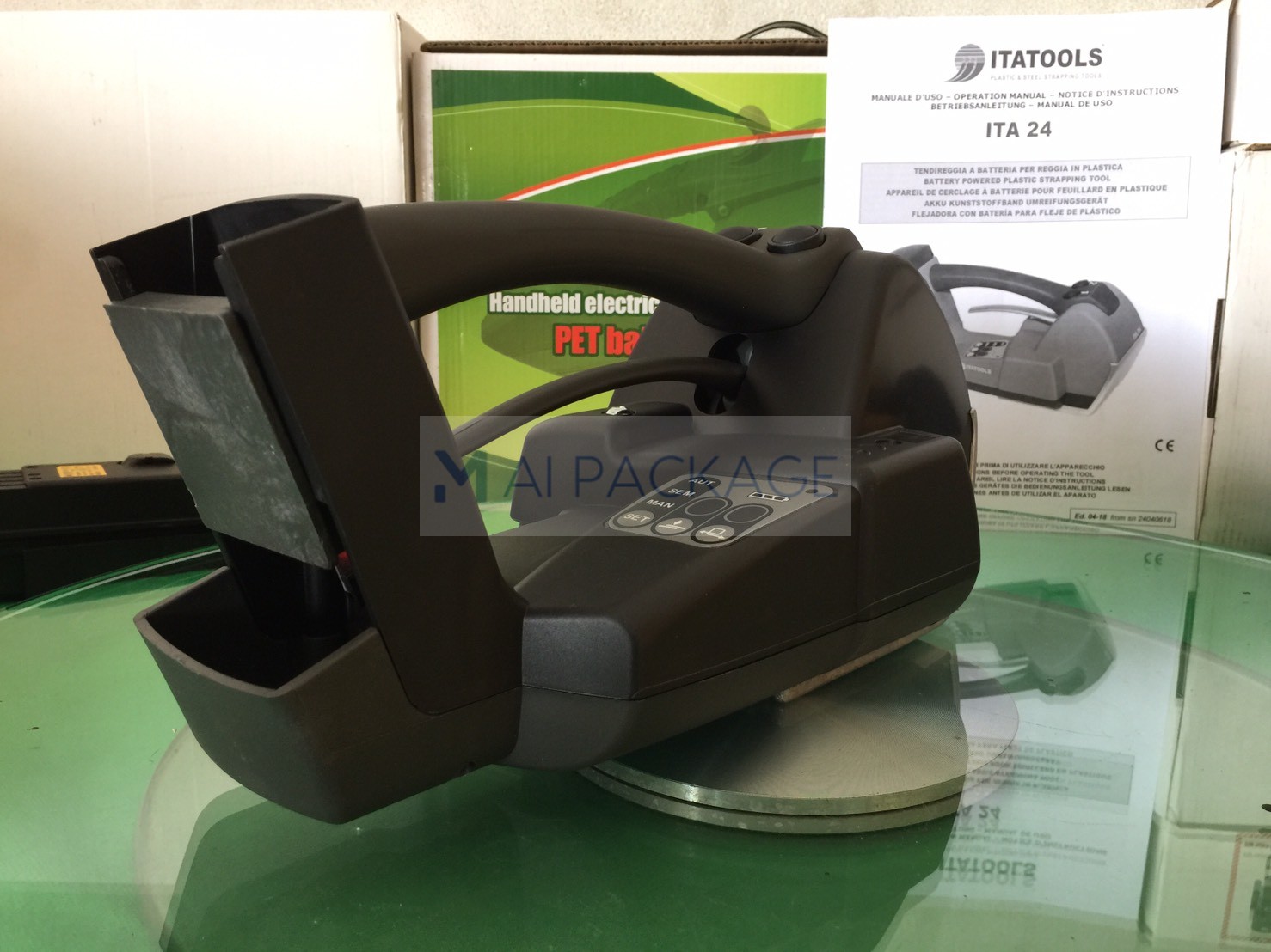 เครื่องรัดแบตเตอรี่ เครื่องรัดสายแบตเตอรี่  BATTERY STRAPPING HAND TOOL เครื่องรัดแบตเตอรี่รุ่นITA24 ZAPAK ZP22 ZP93 ORT-250 STB-70 JDC13/16 