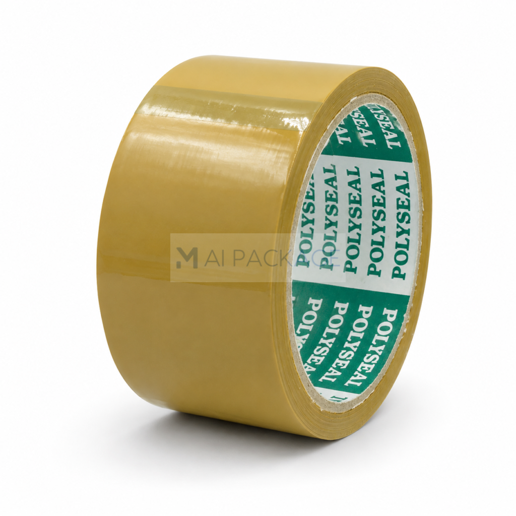 เทปกาวOPP สีน้ำตาล POLYSEAL โพลีซีล