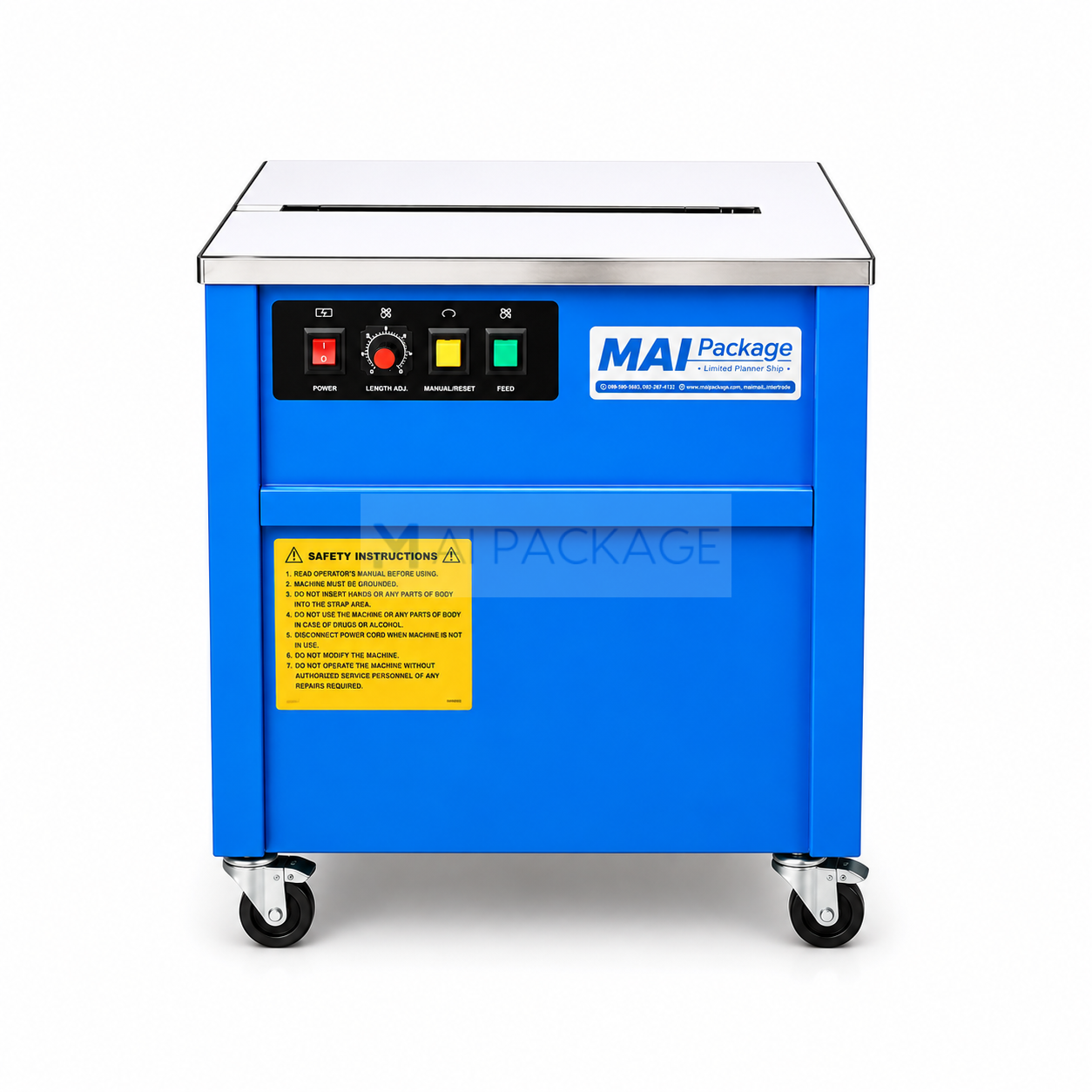 เครื่องรัดกล่องรุ่น WE-801mini
