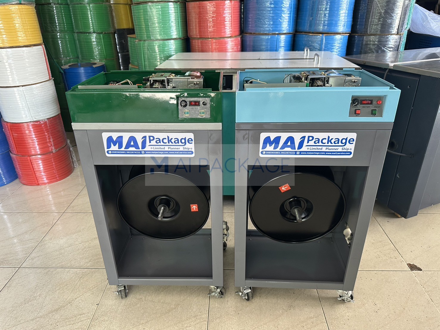 เครื่องรัดกล่องมินิmini เครื่องรัดธนบัตร