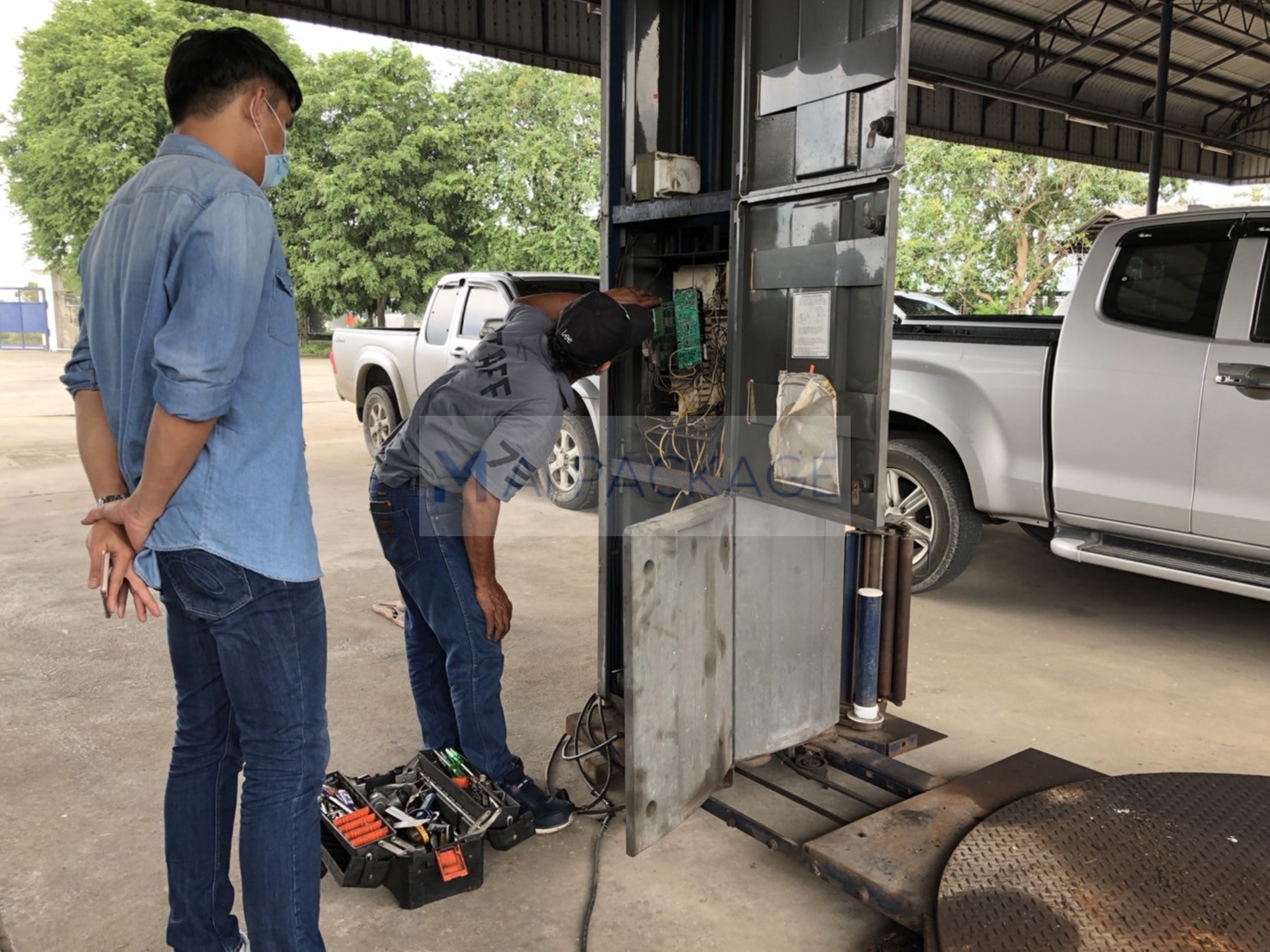 บริการซ่อมเครื่องพันฟิล์ม,เครื่องพันฟิล์มรุ่นSGS4502,SGS4503S,SGS4503A,TMD-P46P-PLUS