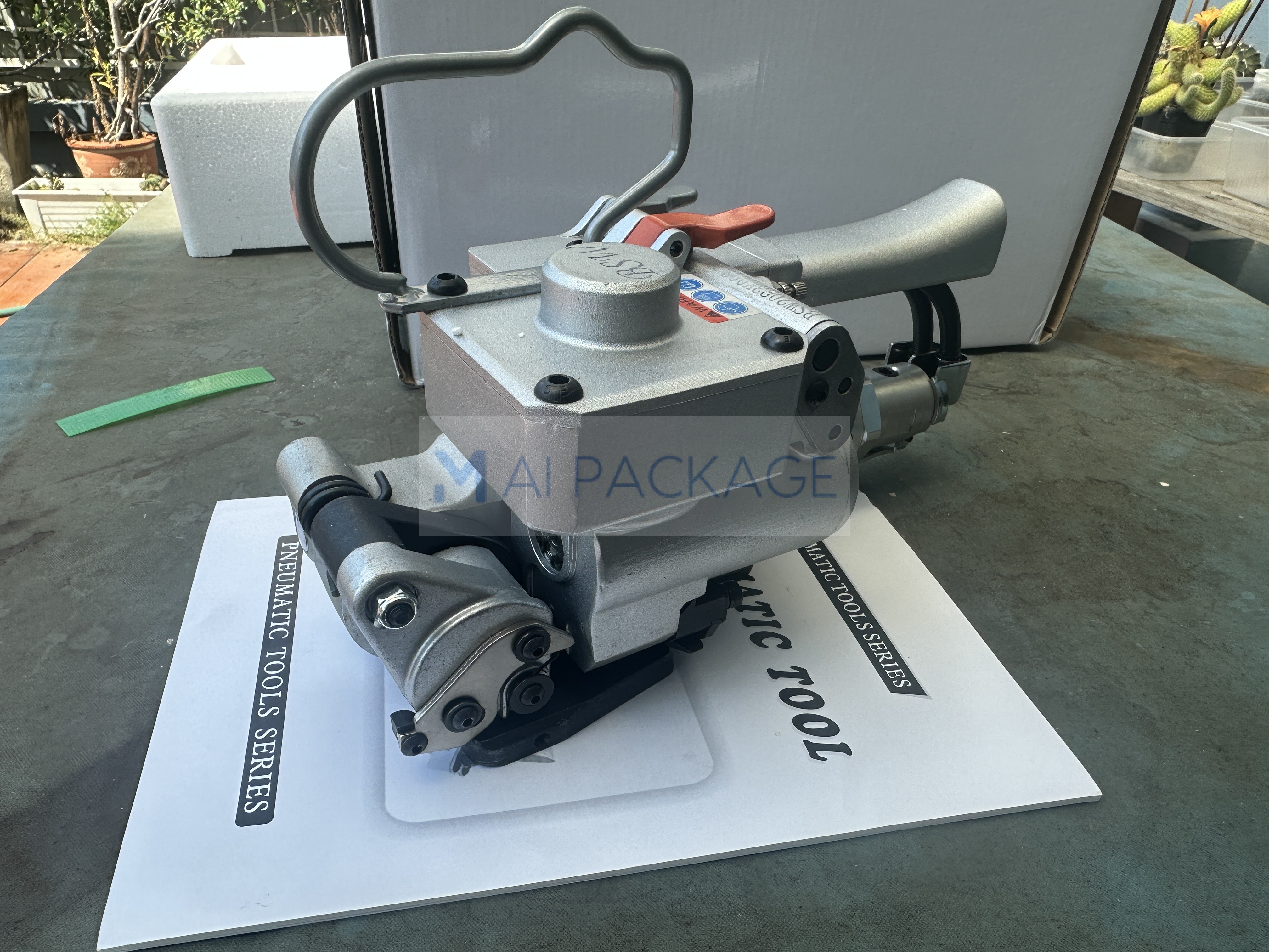 เครื่องรัดสายระบบลมรุ่นCPC19,เครื่องรัดสายแบบใช้ลม,เครื่องรัดระบบลมรุ่นRXQD19,AQD19,XQD19,A19,CPC19