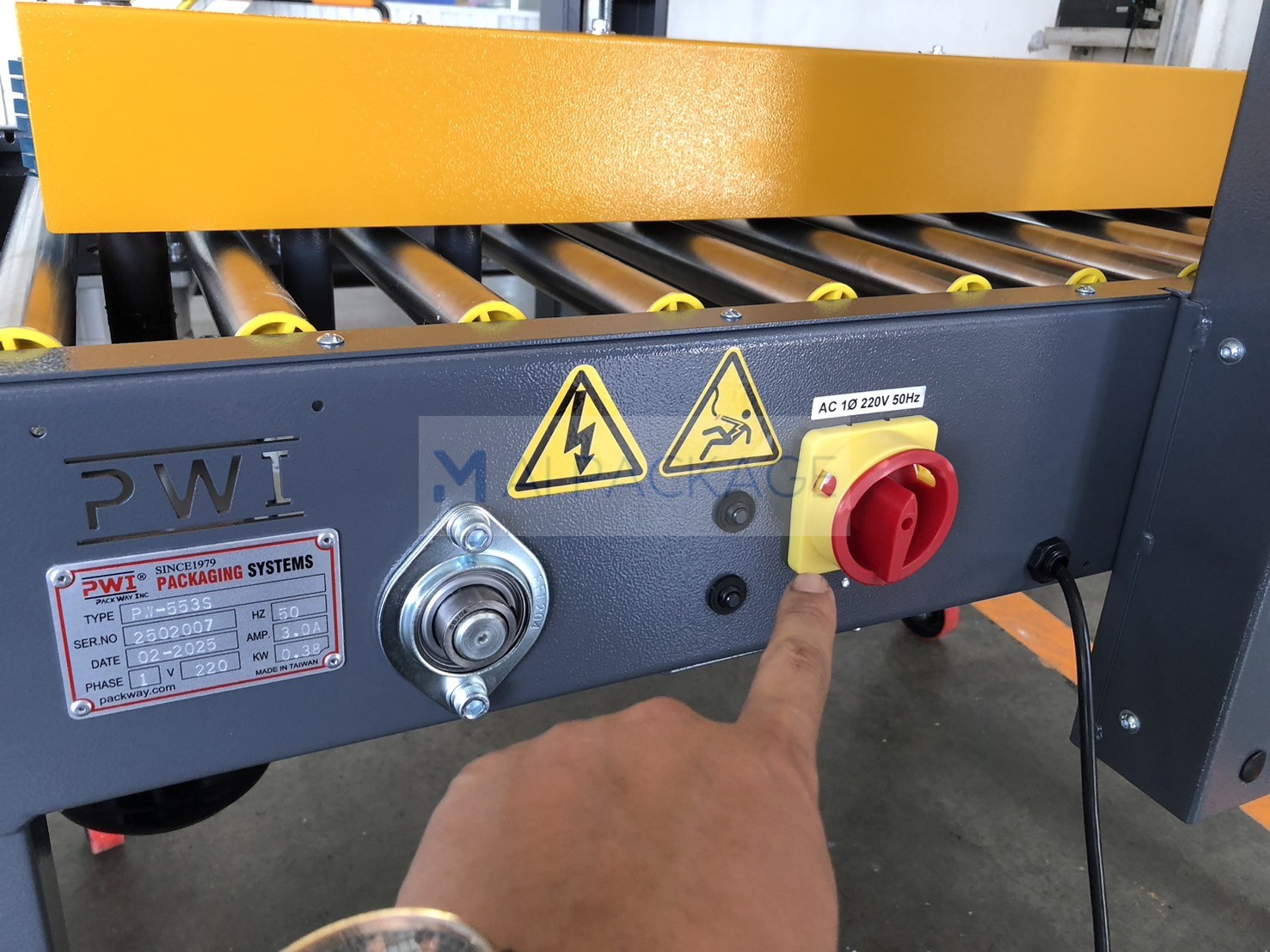 เครื่องปิดเทปกาวรุ่นPW-553S,เครื่องปิดเทปกาวรุ่นFXA6050S