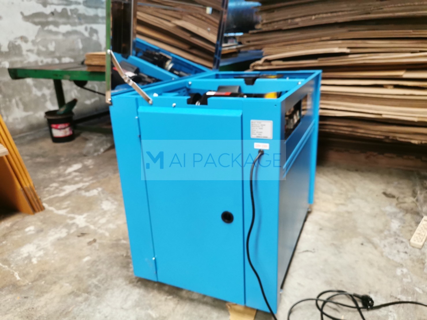เครื่องรัดกล่อง,เครื่องรัดกล่องรุ่นTP-201,เครื่องรัดกล่องไต้หวัน
