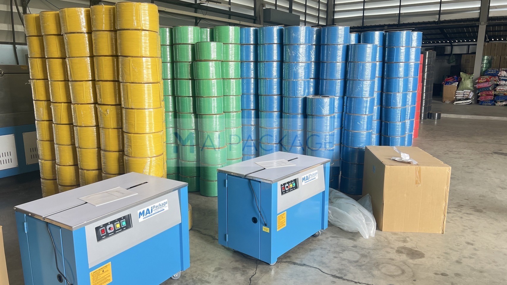 เครื่องรัดกล่อง รุ่นWE-801H