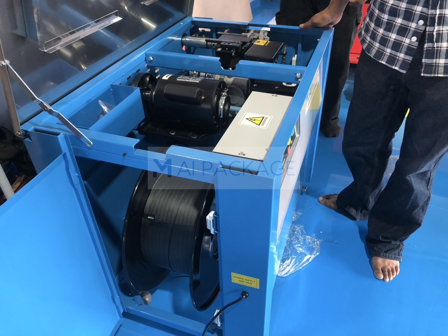 เครื่องรัดกล่อง รุ่นWE-801H