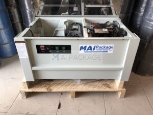 เครื่องรัดกล่อง,เครื่องรัดกล่องรุ่นJN-740L,เครื่องรัดสายรัดพลาสติก