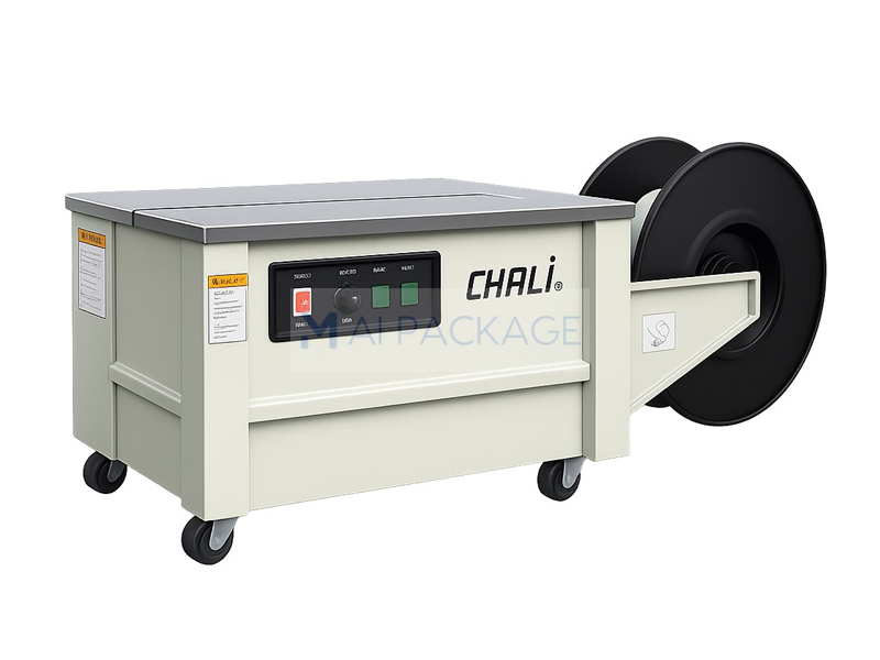 เครื่องรัดกล่อง,เครื่องรัดกล่องรุ่นJN-740L,เครื่องรัดสายรัดพลาสติก
