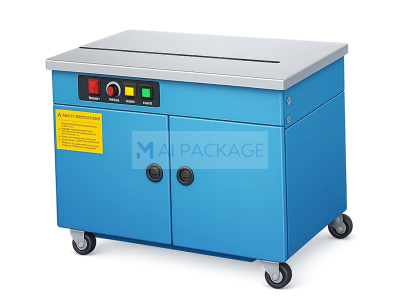 เครื่องรัดกล่อง,เครื่องรัดกล่องกึ่งอัตโนมัติ WE-801UD