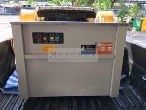 เครื่องรัดกล่อง,เครื่องรัดกล่องกึ่งอัตโนมัติ,เครื่องรัดกล่องจีนรุ่นKZB-I
