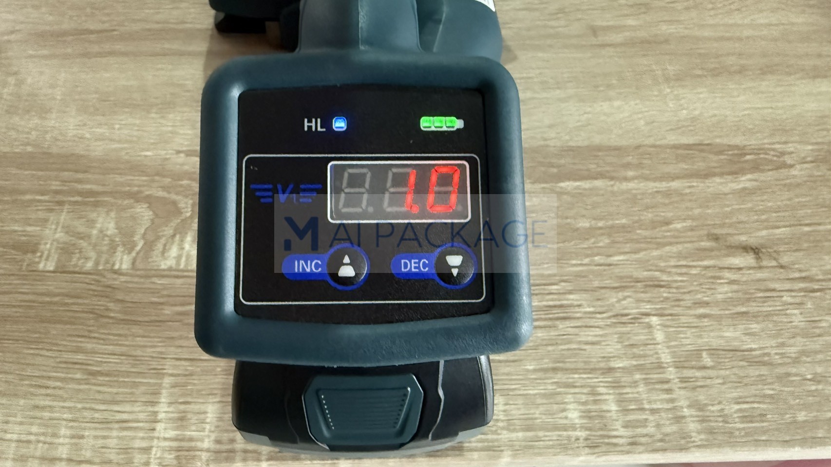 เครื่องรัดสายแบตเตอรี่รุ่นV1