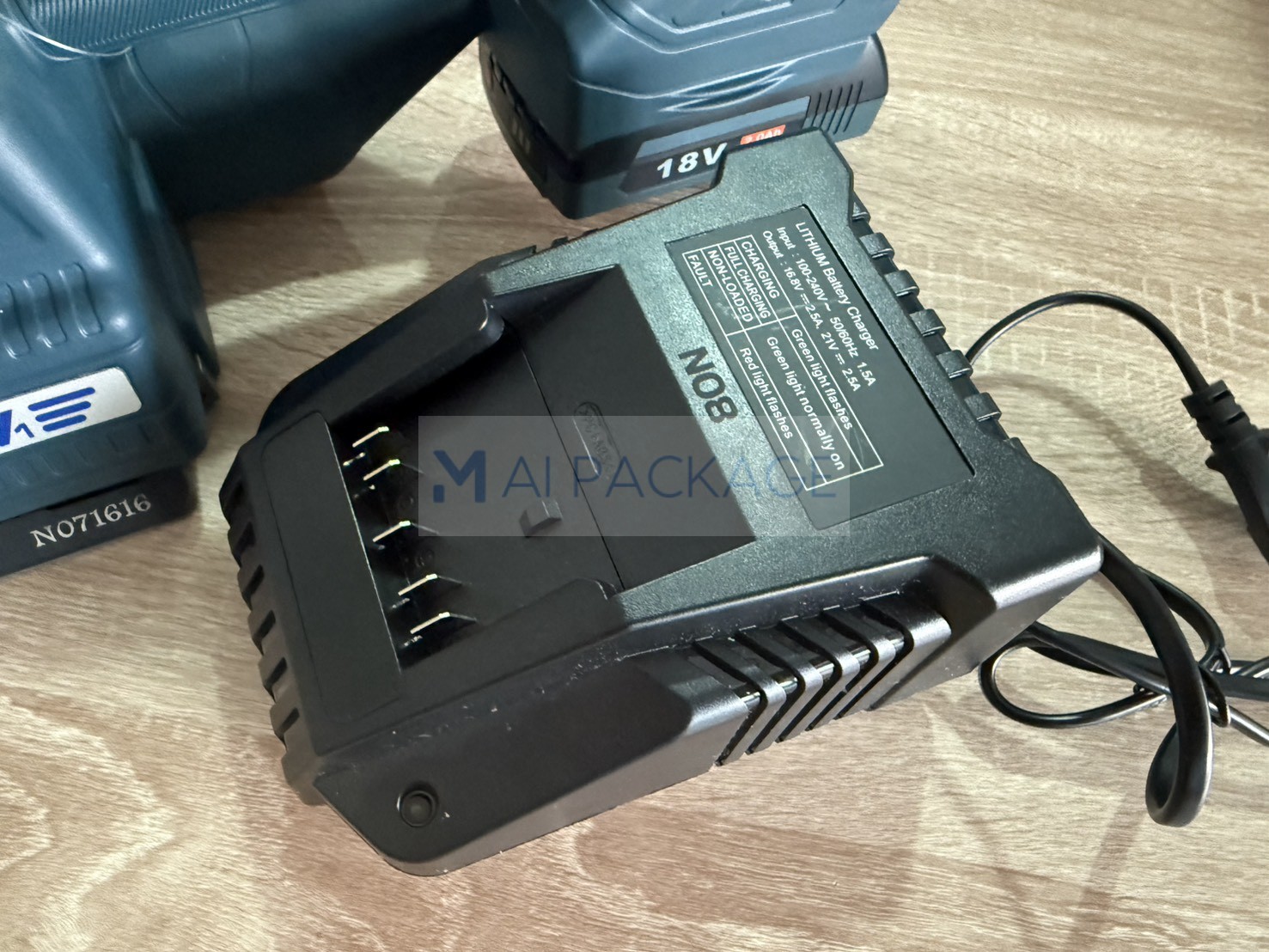 เครื่องรัดสายแบตเตอรี่รุ่นV1