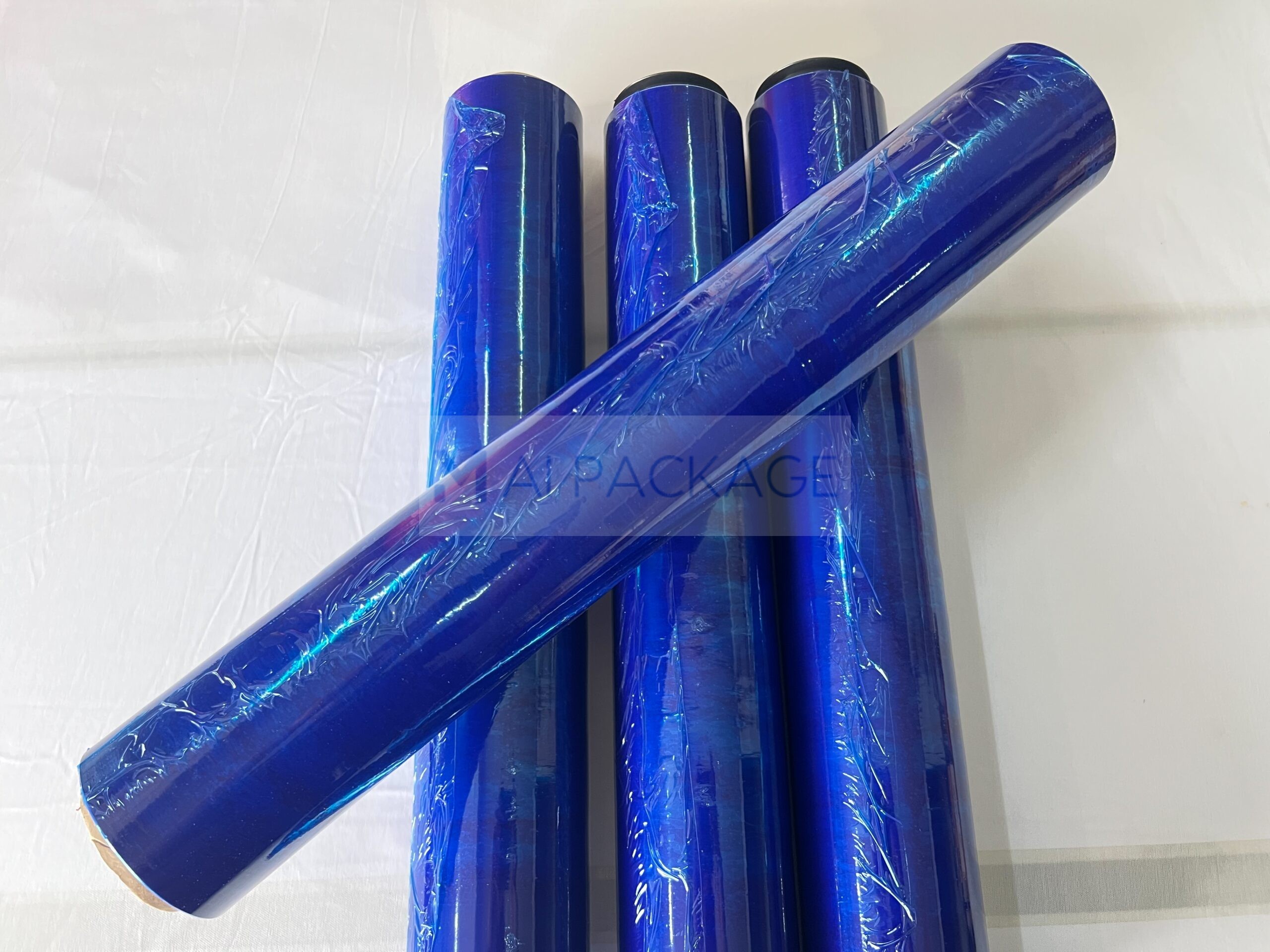 ฟิล์มยืดสีน้ำเงิน,ฟิล์มยืดแบบสี,ฟิล์มยืดพันพาเลท