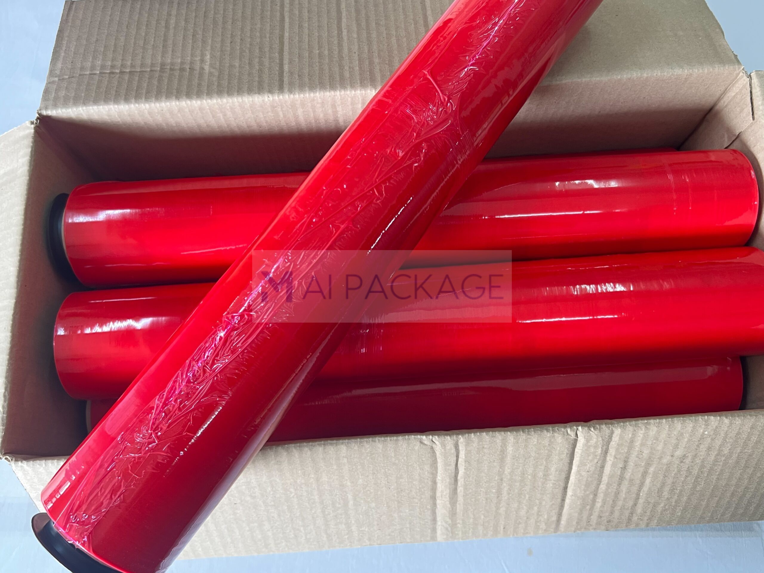 ฟิล์มยืดสีแดง,ฟิล์มยืดแบบสี,ฟิล์มยืดพันพาเลท